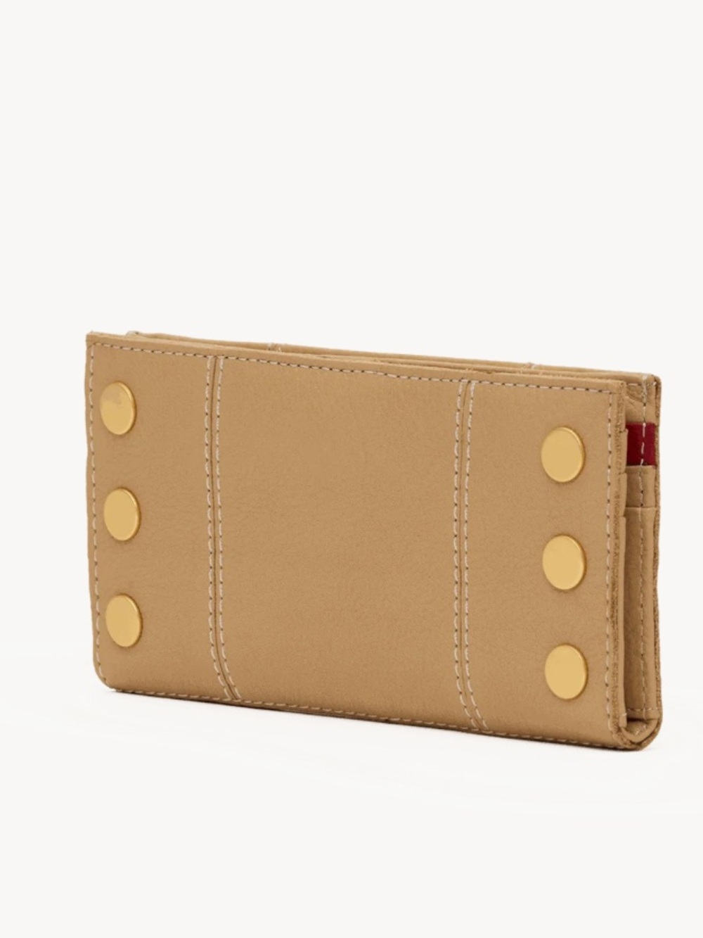Hammitt Tan Leather Wallet with Gold Studs - Picture 6 of 6